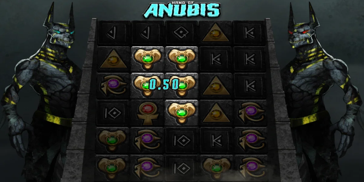 Символы игрового автомата Hand of Anubis